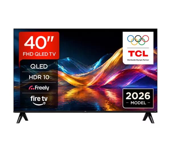 TCL V5D 40" QLED Full HD HDR Smart Fire TV with Freely 2026 - 40V5D-UK