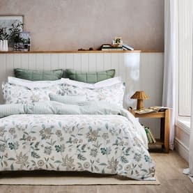 Kew Duvet Set Aqua Mix