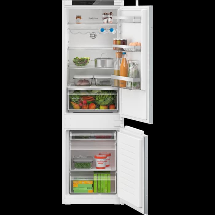 Bosch KIV86VSE0G, 177x54cm, Integrated Fridge Freezer