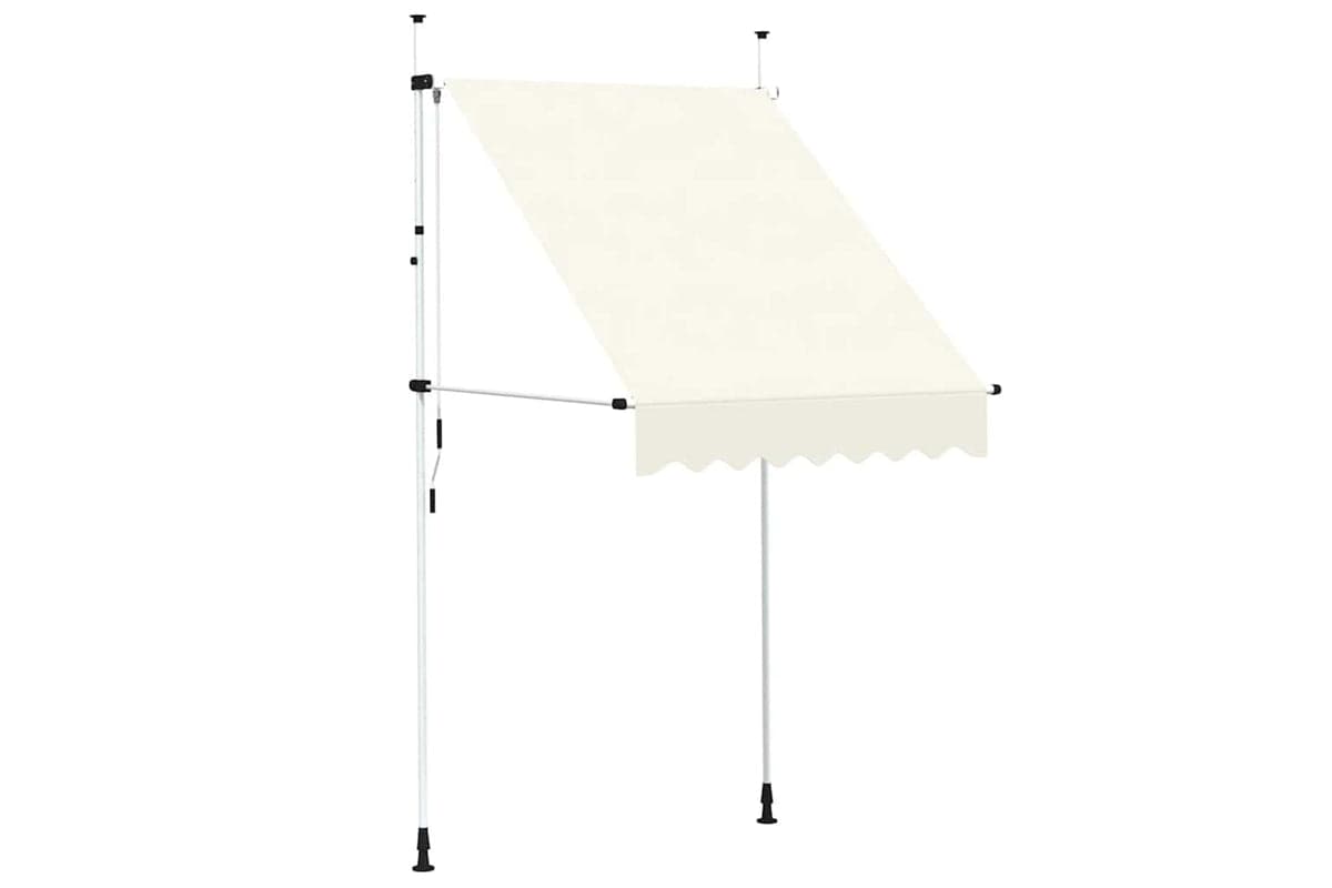 vidaXL 143693 Manual Retractable Awning 150cm Cream