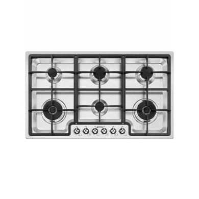 Refurbished Smeg Classic 90cm Gas Hob - Stainless Steel