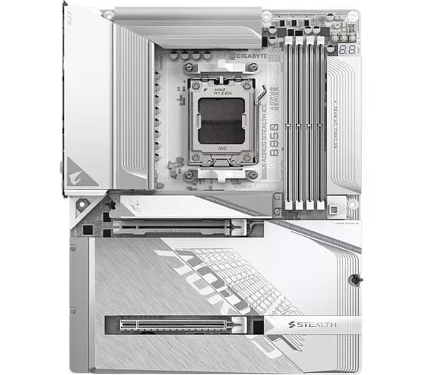 GIGABYTE Aorus B850 Stealth Ice AM5 WIFI7 Motherboard