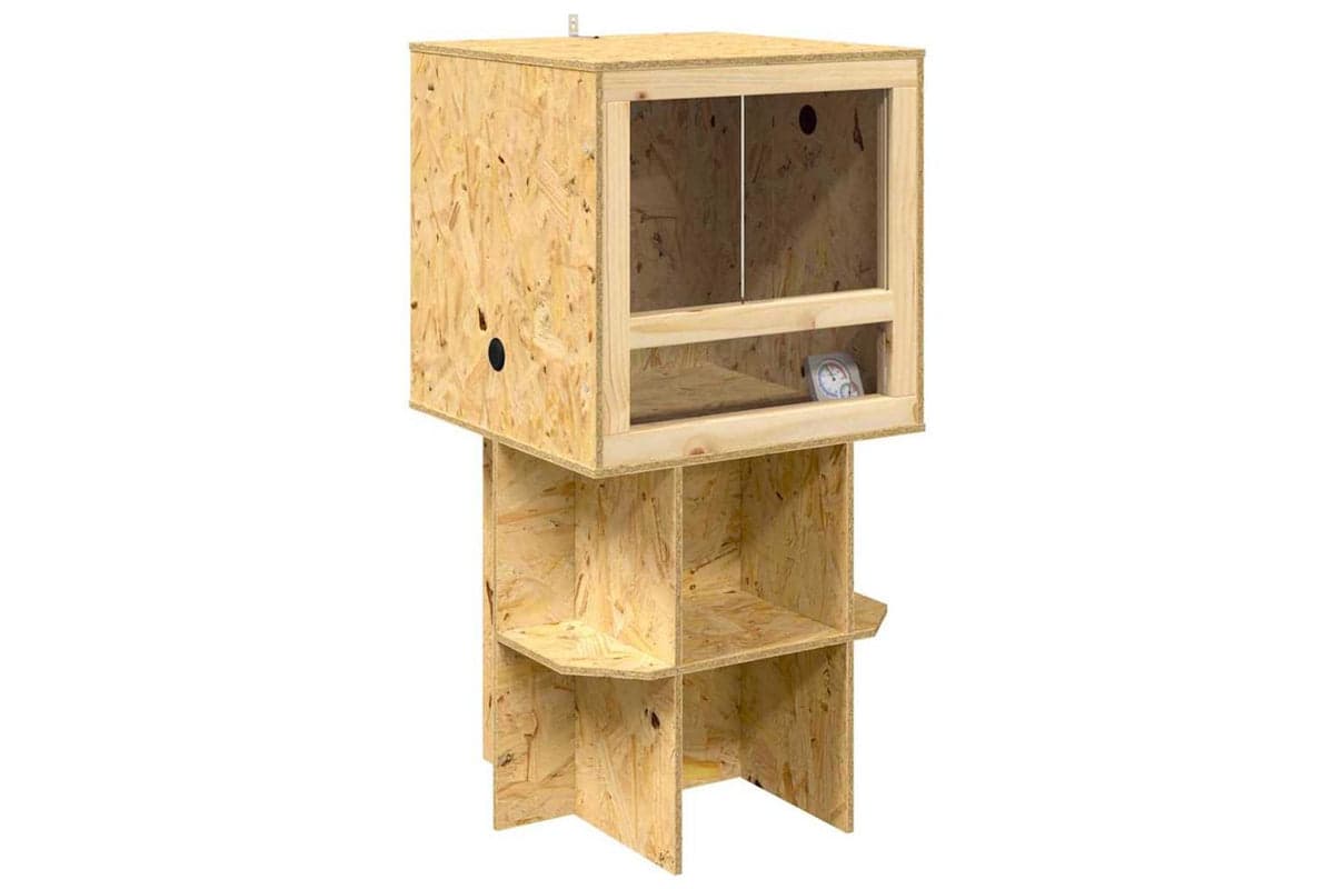 Vidaxl Terrarium Brown 50 X 50 X 100 Cm Osb