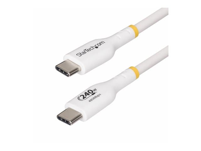 StarTech 1m USB C Charging Cable, USB-IF Certified USB-C Cable, 240W