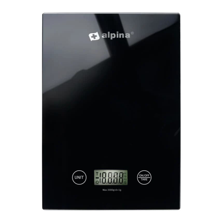 Alpina Digital Kitchen Scale - Black | 552460