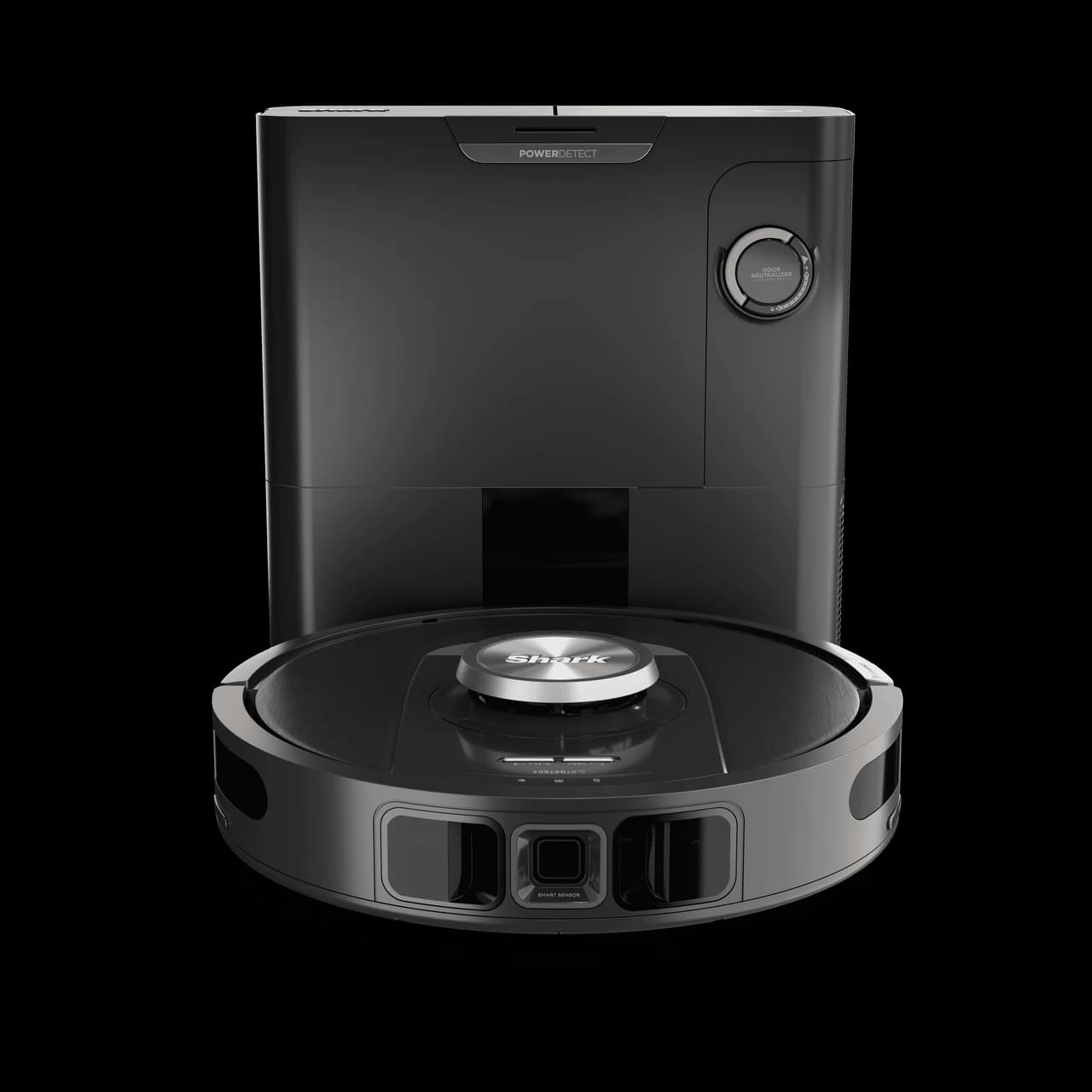 Shark RV2820VEUK Detect Pro Self Empty Wifi Neverstuck – Black