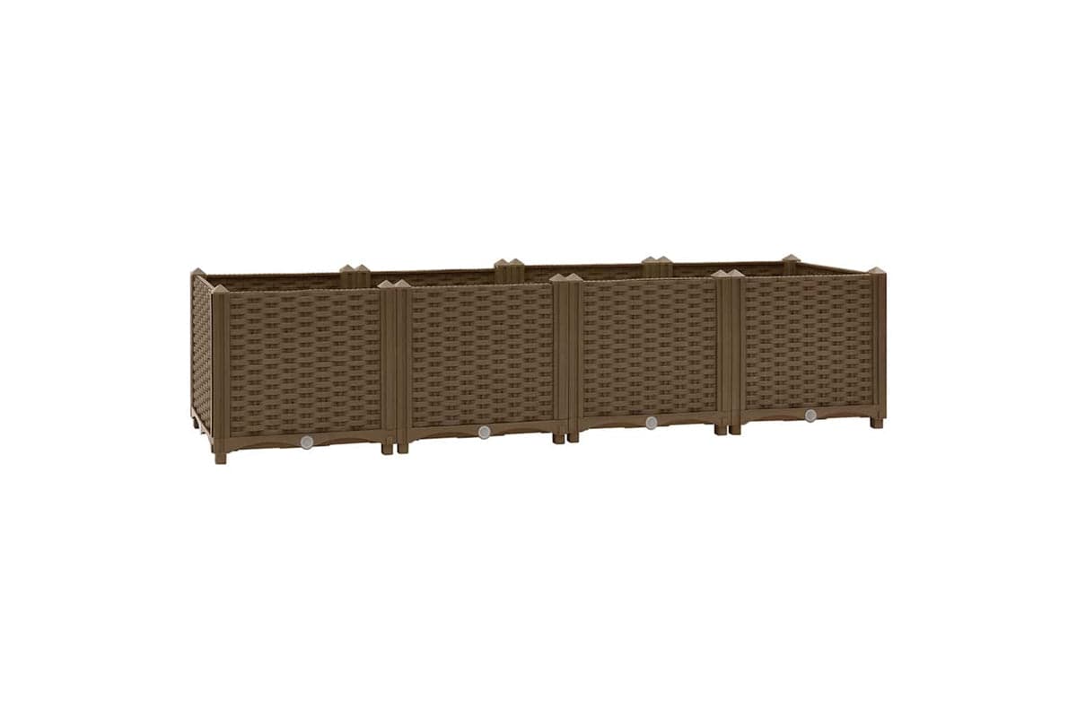 vidaXL Raised Bed 160x40x38cm Polypropylene