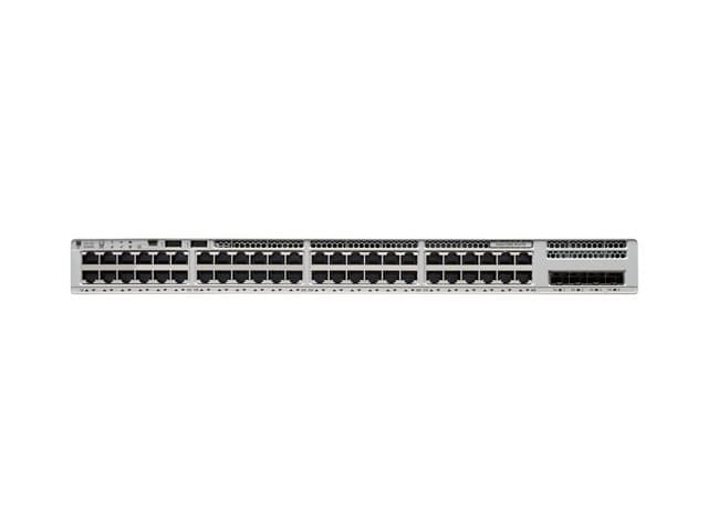 CISCO - Catalyst 9200L - Network Essentials - switch - L3 - Managed - 48 x 10/100/1000 + 4 x 10 Gigabit SFP+ (uplink) - rack-mountable