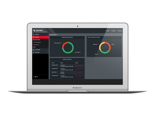 Opengear - Lighthouse Enterprise - subscription licence (1 year) - up to 5000 nodes
