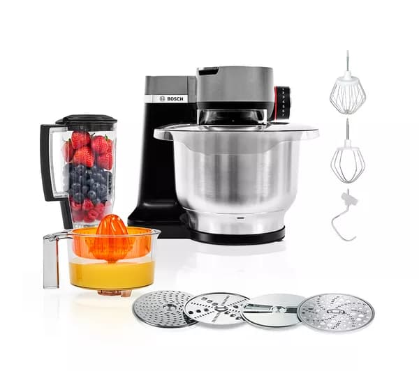 BOSCH 7-in-1 MUMS2VM40 Kitchen Machine Stand Mixer - Black