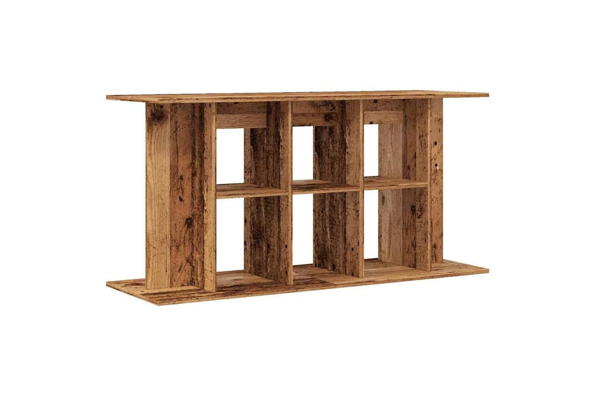 Vidaxl Aquarium Stand Old Wood 120x40x60 Cm Engineered Wood