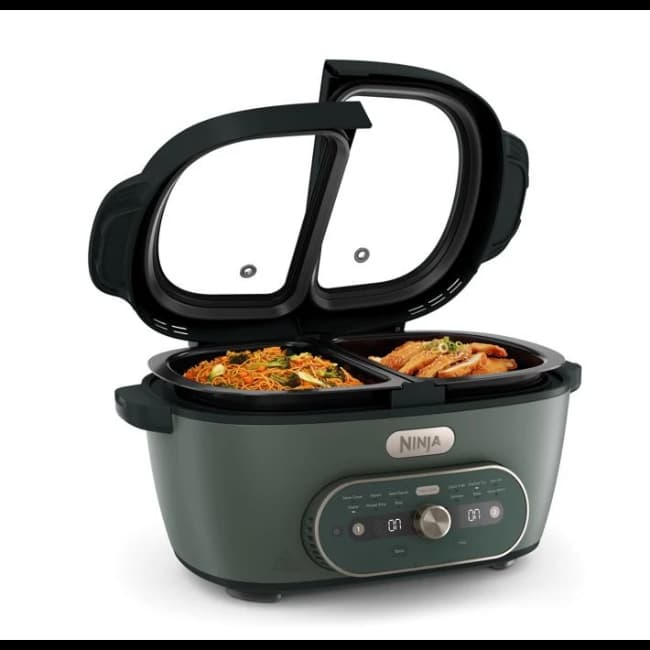 Ninja MultiPot XL 12-in-1 DualZone Multicooker - Vista Green | MZ1001UKGN7