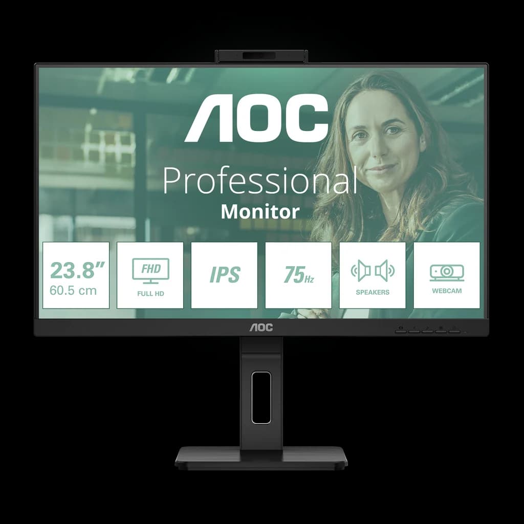 AOC 23.8" FHD Monitor - Black | 24P3QW