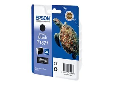 EPSON - T1571 - photo black - original - ink cartridge