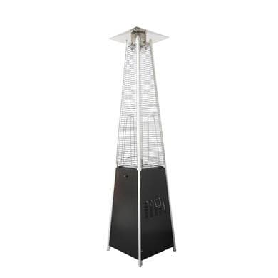 electriQ Pyramid Flame Tower Gas Patio Heater