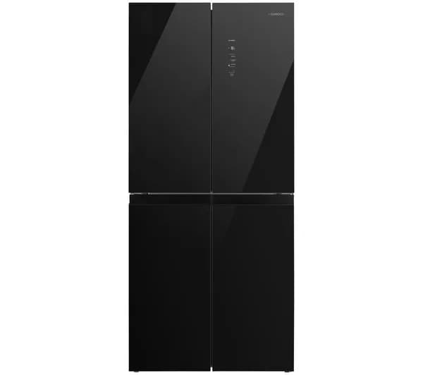 KENWOOD K4D79BG26 Slim American-Style Fridge Freezer - Black