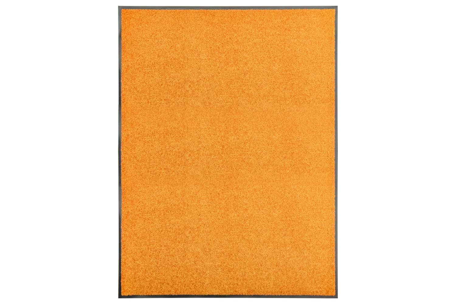 vidaXL 323454 Doormat Washable Orange 90x120cm