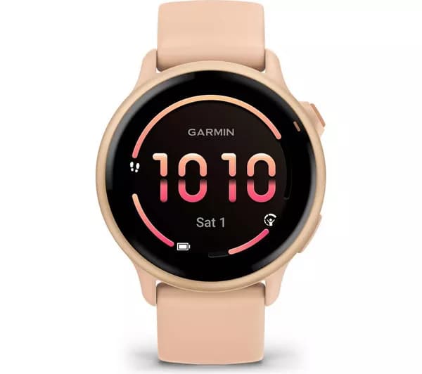 GARMIN vivoactive 6 Smart Watch - Pink Dawn