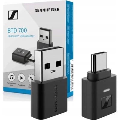 Sennheiser BTD 700 Bluetooth USB Audio Adapter Black | 700434