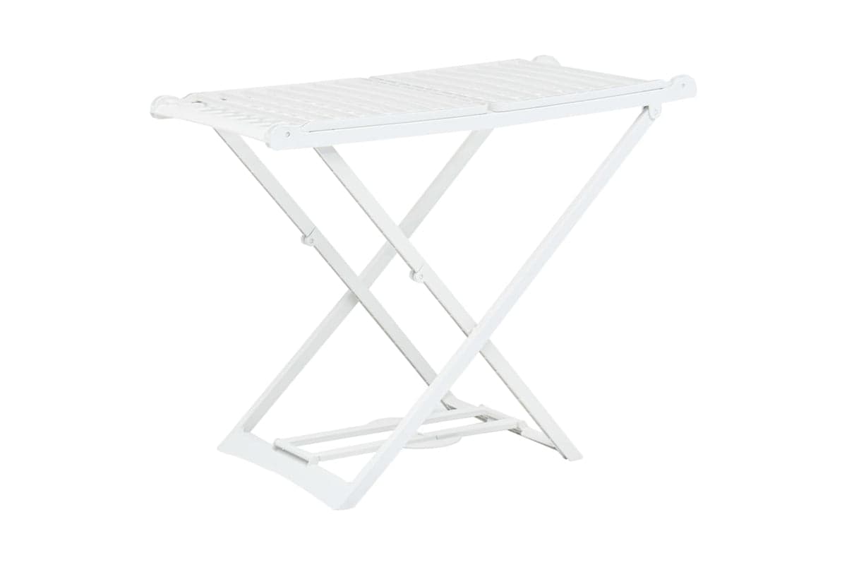 Vidaxl 48817 Folding Clothes Dry Rack White Plastic