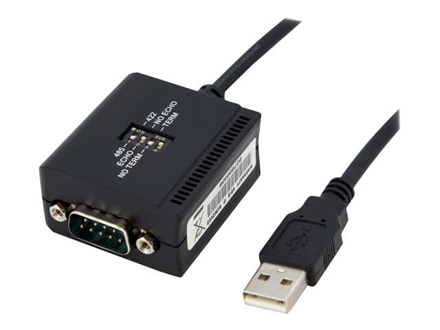 Startech 6 ft Professional RS422/485 USB Serial Cable Adapter w/ COM Retention (ICUSB422)
