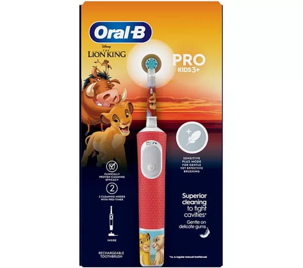 ORAL-B Pro Kids Electric Toothbrush - Lion King