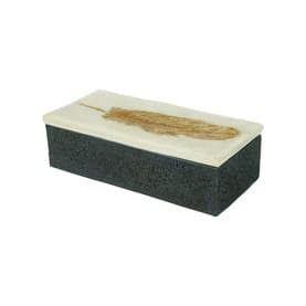 Feather Large Decorative Box
