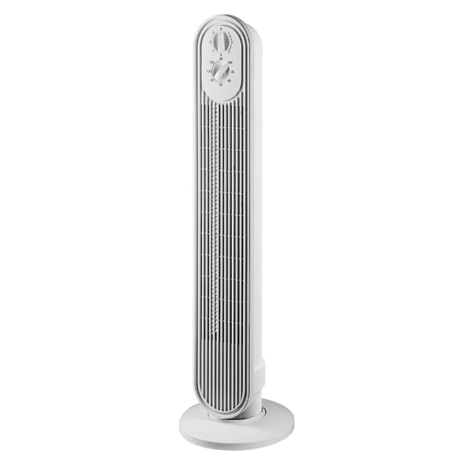 Daewoo 30" Slimline Oscillating Tower Fan | White | 970258
