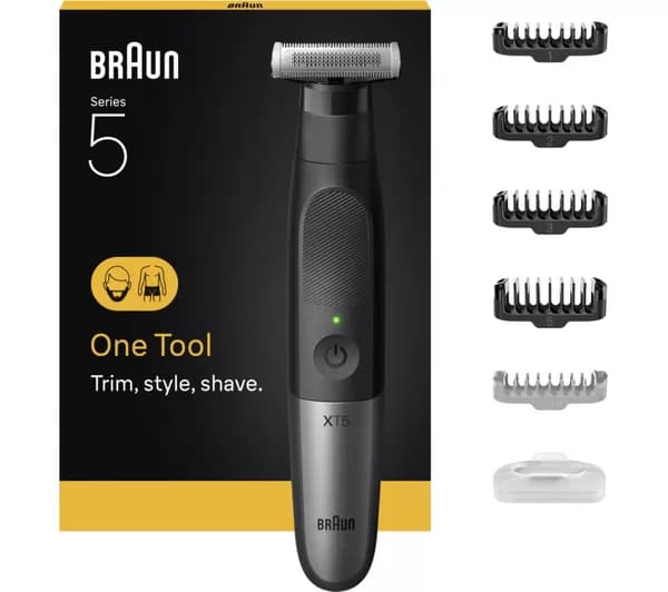 BRAUN Series X XT5100 Wet & Dry All-in-One Trimmer - Black