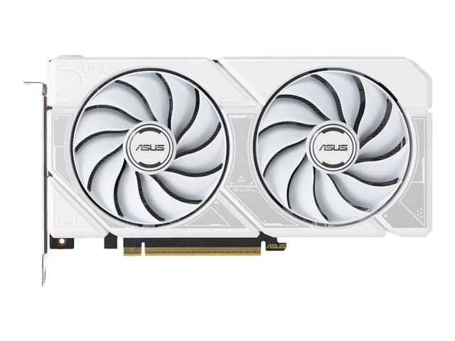 ASUSTEK - ASUS Dual - White OC Edition - graphics card - GeForce RTX 5060 Ti - 16 GB - white