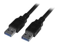 STARTECH.COM - StarTech 3m 10 ft USB 3.0 Cable - A to A - M/M - Long USB 3.0 Cable - USB 3.1 Gen 1 (5 Gbps) (USB3SAA3MBK) - USB cable - USB Type A to USB Type A - 3 m