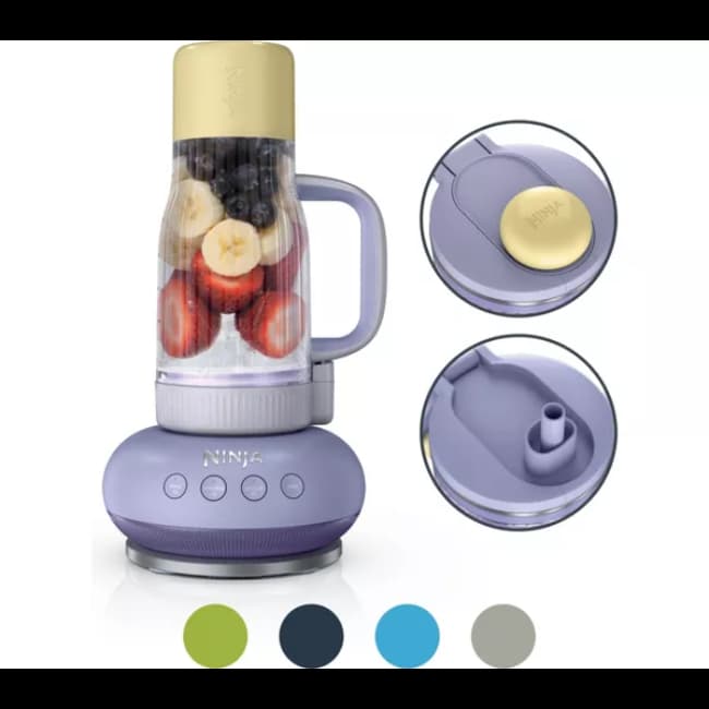 Ninja BlendBoss Tumbler Blender | Lavender Lemonade | DB351UKPR