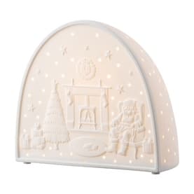 Santa by the Fire Luminaire