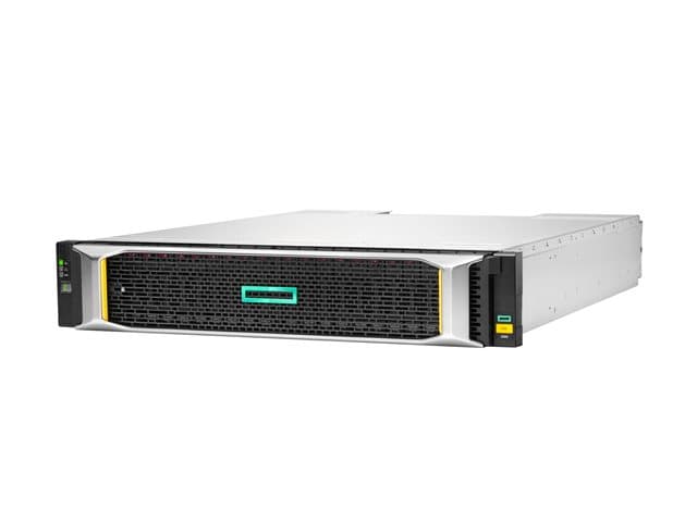 HPE - Modular Smart Array 2060 SFF 2x10/25GbE iSCSI 4-port Controller Storage Array - Solid state / hard drive array - 0 TB - 24 bays (SAS-3) - iSCSI (10 GbE), iSCSI (25 GbE) (external) - rack-mountable - 2U - Smart Choice