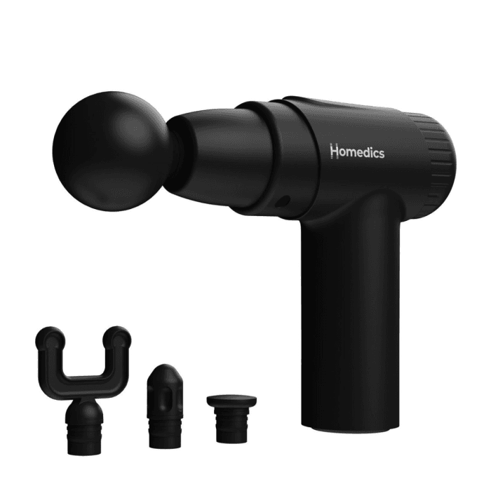 Homedics PGM45, Mini Massage Gun, Black