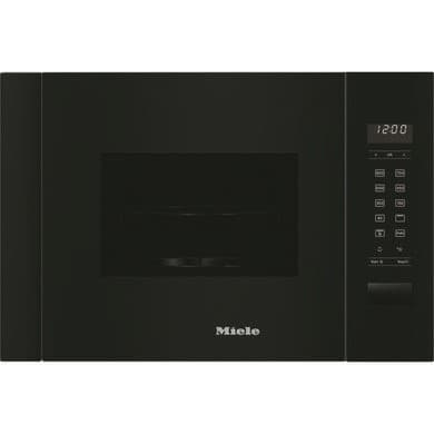 Refurbished Miele M2224SC Built In 17L with Grill 900W Microwave Black