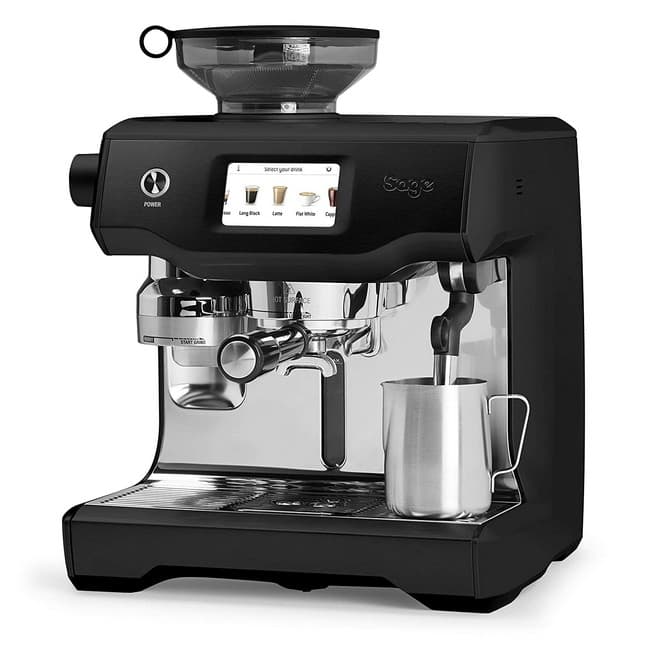 Sage Oracle Touch Coffee Machine Black | SES990BTR4GUK1