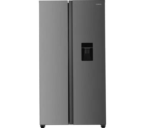 KENWOOD KSBSDXD25 American-Style Fridge Freezer - Inox