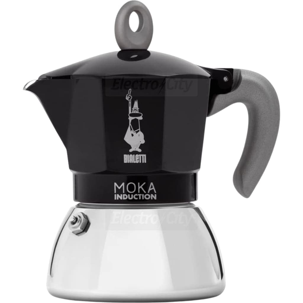 Bialetti Moka Induction 4 Cup Espresso Maker | Black