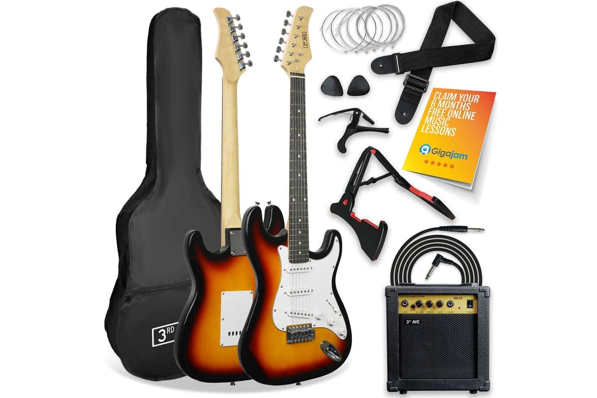 3rd Avenue Electric Guitar Pack - Sunburst