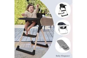 Baby Elegance Mash Highchair Bundle