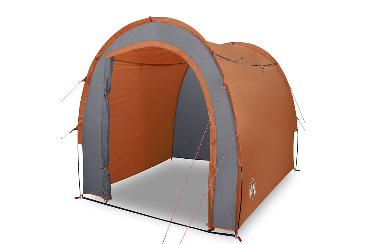Vidaxl Storage Tent Grey And Orange Waterproof