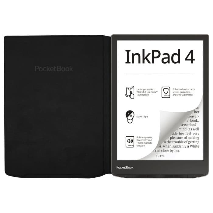 PocketBook Flip HNFPPU743GRBWW, E-Reader Cover for Inkpad Colour 2