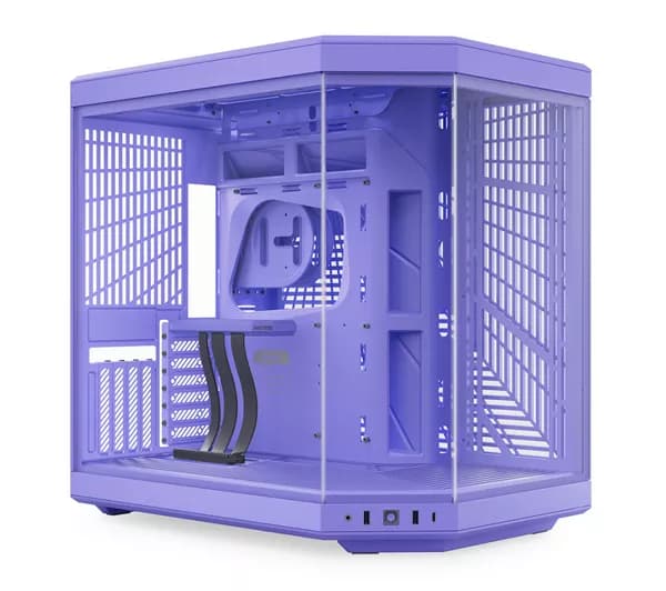 HYTE Y70 E-ATX Mid-Tower PC Case - Taro Milk