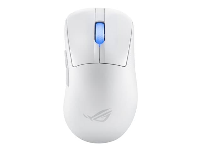 ASUSTEK - ASUS ROG Keris II Ace - mouse - USB, Bluetooth 5.1, 2.4 GHz - white