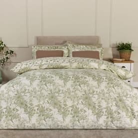Ada Floral Duvet Set Sage