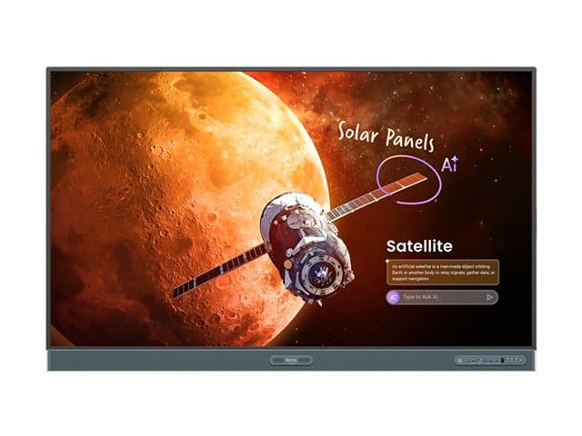 BENQ - Board Pro RP7505 RP05 Series - 75" LED-backlit LCD display - 4K - for education / business