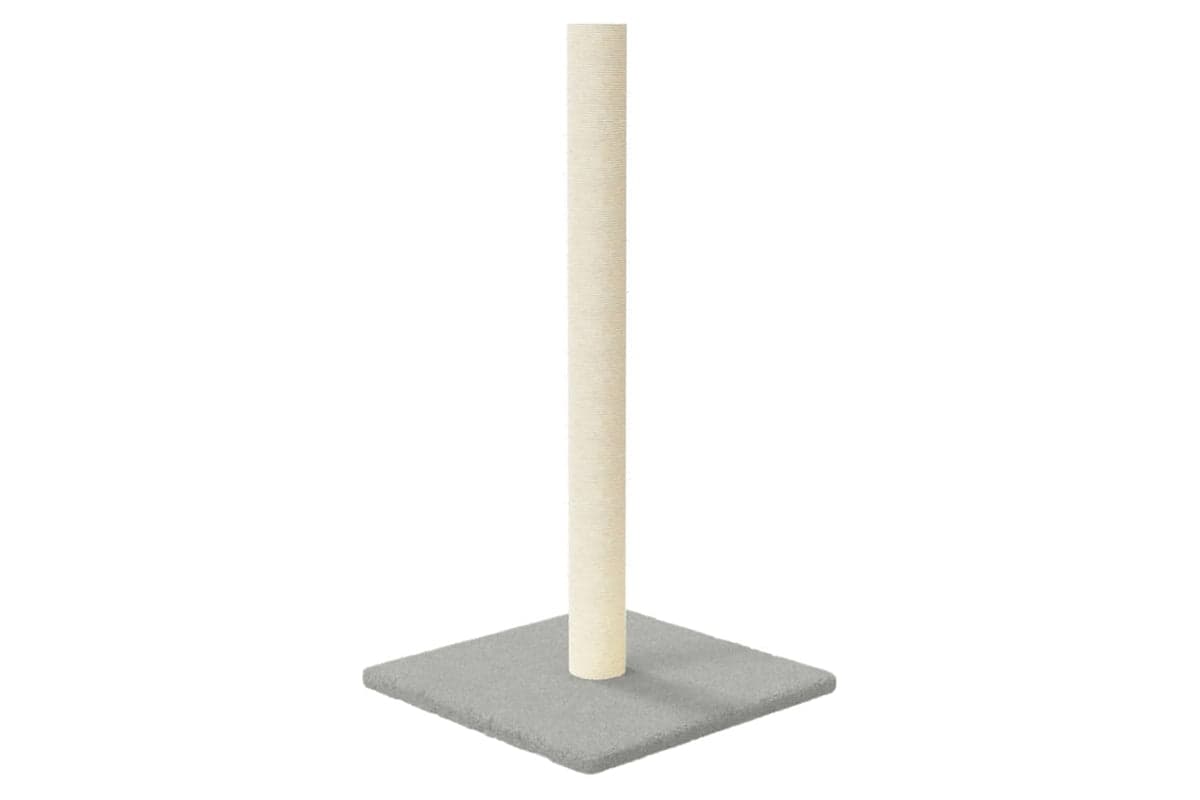 vidaXL 171679 Cat Scratching Post Light Grey 35x35x70cm