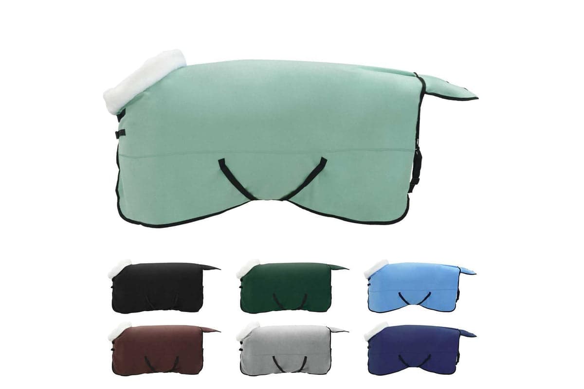 Vidaxl Horse Blanket Special Green 145 Cm Polar Fleece