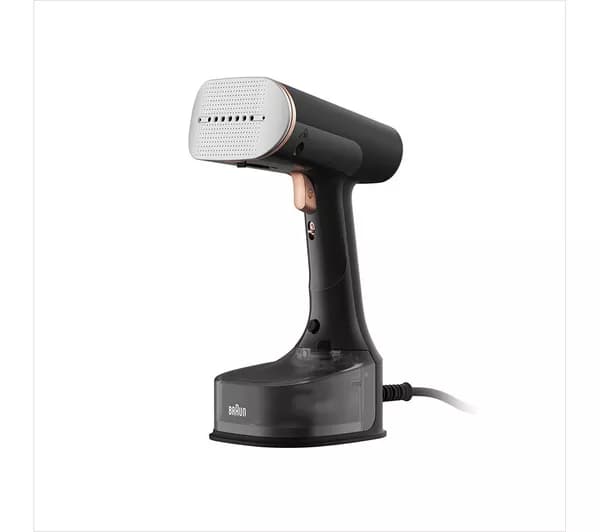 BRAUN Quickstyle 7 GS7077 Clothes Steamer - Black & Gold